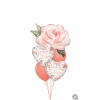 Bukiet Urodzinowy - balony Róża