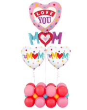 Balony z Helem Mother’s Day Hearts & Dots