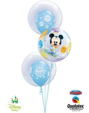 Bukiet Balonowy Disney Baby Mickey - Balony z Helem 